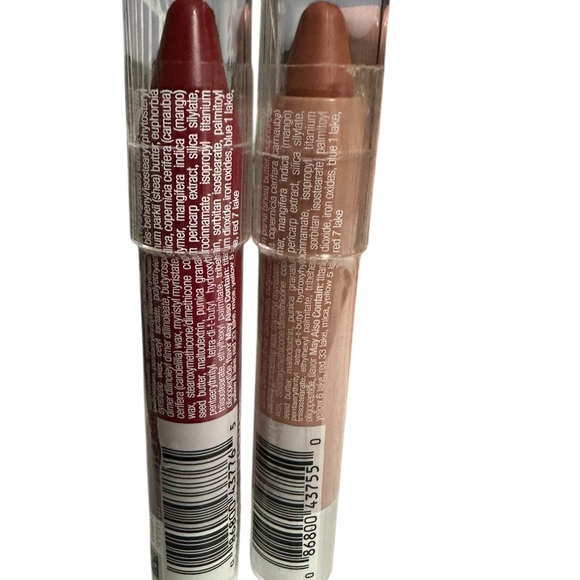 BUNDLE OF 2 Neutrogena Moisture Smooth Color Stick 160 RED & 90 NUDE SEALED - Picture 3 of 5